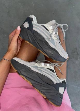 Кросівки adidas yeezy 700 v2 grey black brown