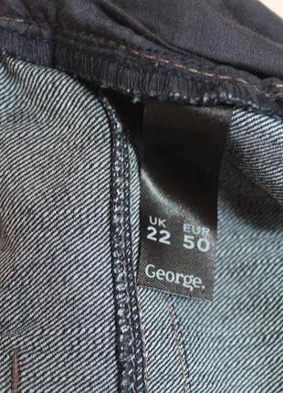 Темно сірі джинсові бріджі, бриджі, капрі, капри батал 56-58 р.5 фото