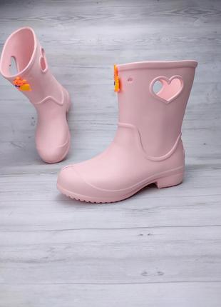 Дитячі чобітки 💗 для дівчаток сапожки из пены тм jose amorales гумові чоботи9 фото