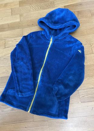 Тепла флісова кофта светр худі дитяча спортивна зимова