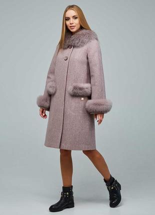 Жіноче зимове  тепле пальто
