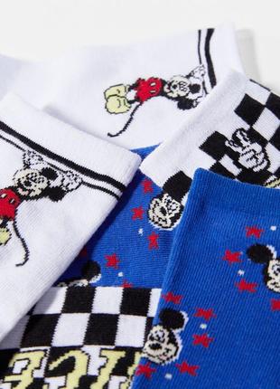 36 - 38 новий фірмовий набір 3 парі шкарпеток mickey mouse bershka шкарпетки