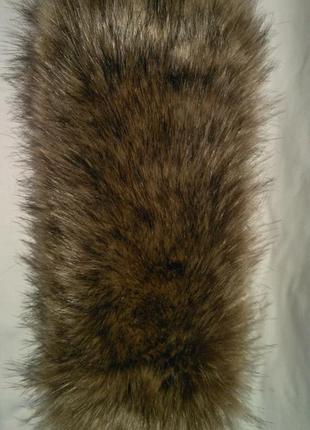 Гарна хутряна смужка на голову для принцеси