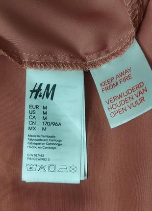 Халат атласный кимоно на запах с кружевными деталями h&m6 фото