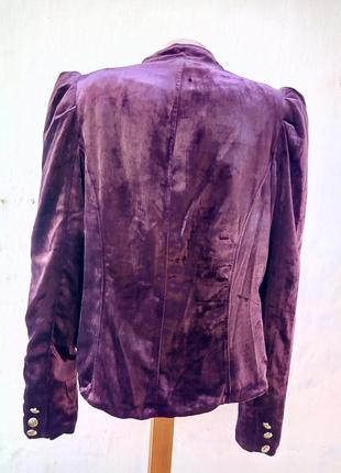 Красивый,нарядный,роскошный бархатный жакет марсела,большой размер,пиджак вилюровый.4 фото