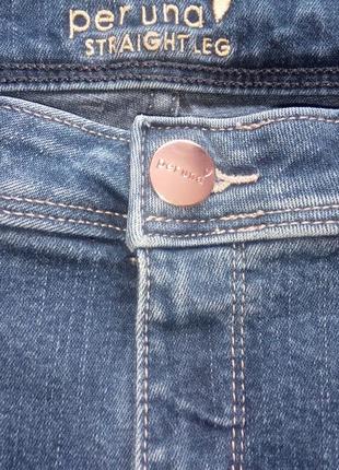 Классные высокие стрейчевые джинсы утяжки per una. разм. xl (14)7 фото