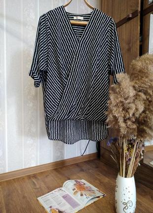 Блузка в полоску блуза кофтинка