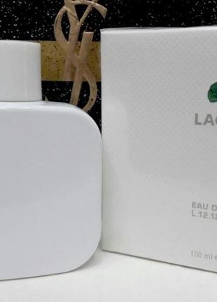 Lacoste eau de l.12.12 blanc men💥оригинал распив аромата затест9 фото