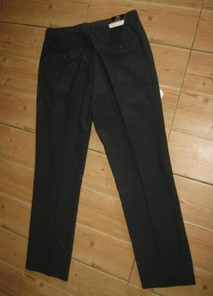 .новые коричневые брюки "f&f" w 32 l31
