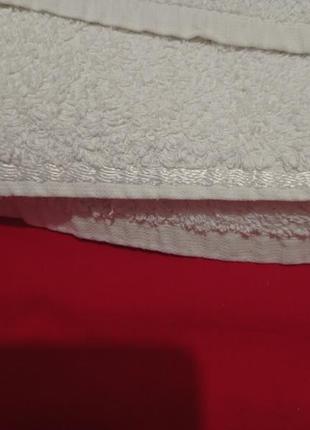 Хлопковое египетский хлопок махровое банное белое полотенце махра хлопок5 фото
