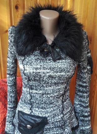 Шикарный теплый свитер