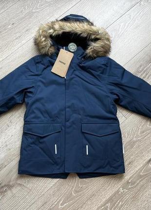 Новая куртка парка зимняя reima mutka 110 оригинал
