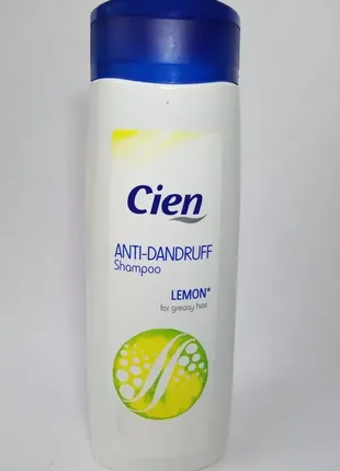 Шампунь cien anti-anti-schuppen lemon проти лупи для жирного волосся 300 мл