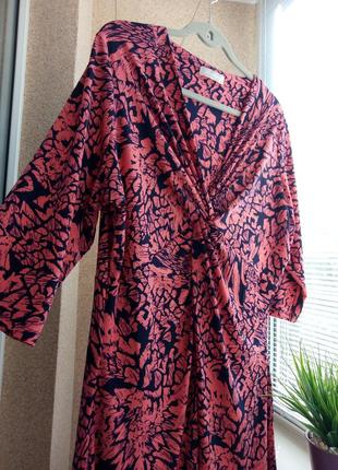 Блуза - туніка з драппировкой по грудях і асиметричним низом2 фото
