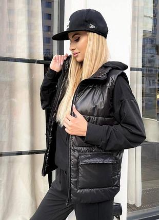 ❤️новинка
📸фото реал . трійка костюм! супер якість