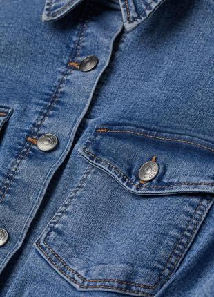 H&m divided джинсовое платье, размер 32, 363 фото