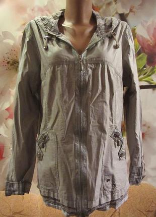 Ветровка без подкладки(пог52см).