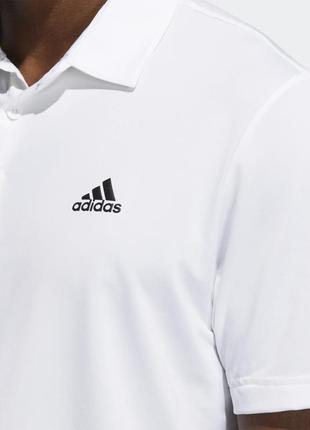 Футболка поло adidas ultimate365 solid left chest4 фото