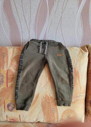 Штаны утепленые спортивные на флисе