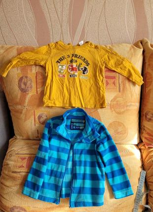 Кофти флісова та хлопкова