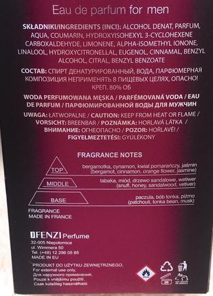Jfenzi juust! homme red парфумована вода чоловіча 100 мл східна фужерна цитрусова солодка2 фото