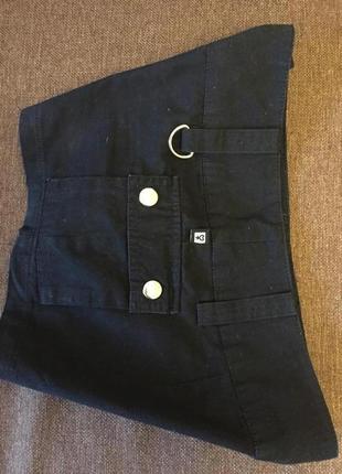 Шорты летний джинс черные укорочённые раз xs3 фото