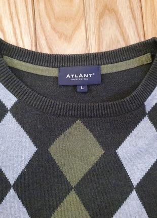 Стильний светр atlant, розмір l-xl2 фото