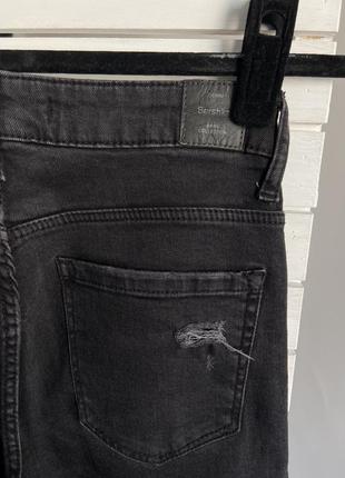 Джинси джинсы з прорізами bershka5 фото