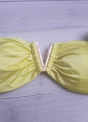 Купальник victoria´s secret лимонного цвета с шимером5 фото