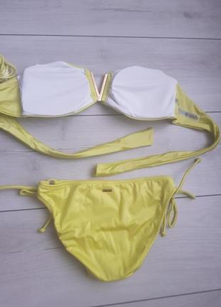 Купальник victoria´s secret лимонного цвета с шимером2 фото
