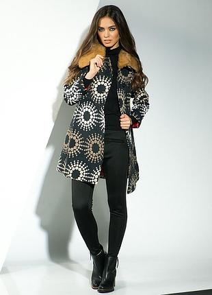 Роскошное пальто desigual