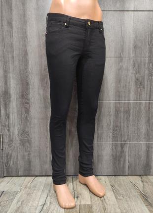 Черные джинсы скинни пот 34-40 см2 фото
