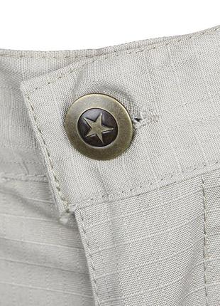 Тактические штаны pave hawk ly-18 sand khaki xl мужские военные с карманами на липучках демисезон6 фото