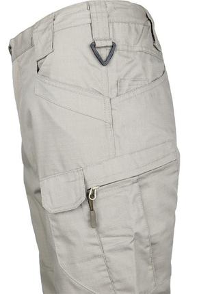 Тактические штаны pave hawk ly-18 sand khaki l мужские демисезонные с карманами на липучках5 фото