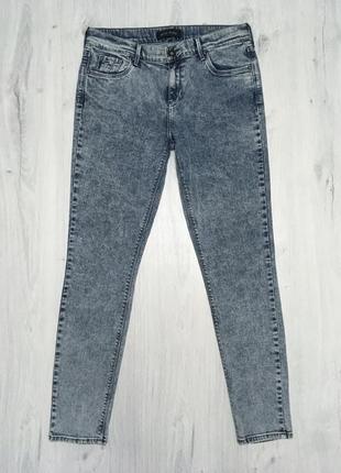 River island жіночі еластичні стрейчеві джинси-варенки uk14