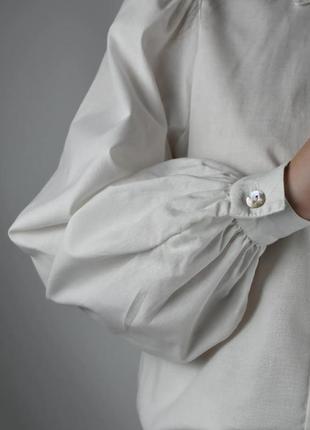 Винтажная блузка с вышивкой5 фото