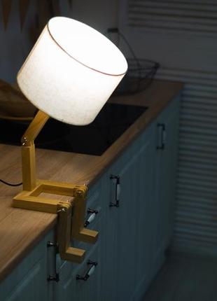 Лампа світильник в спальню лофт1 фото