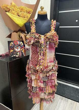 Костюм шифоновий рожевий "оксана"