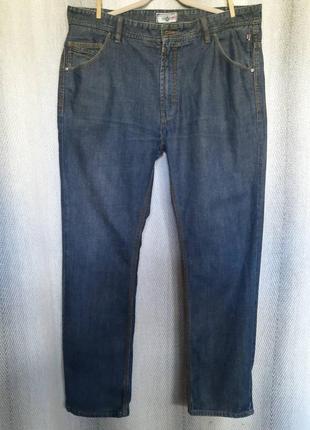 100% коттон. мужские (унисекс) брендовые джинсы w38 l34.. высокий рост, высокая посадка.1 фото