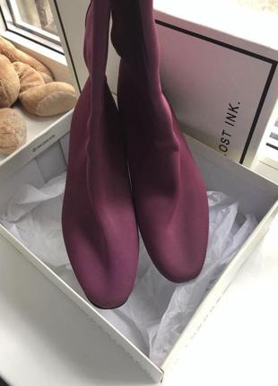 Резиновые и текстильные сапоги розовые