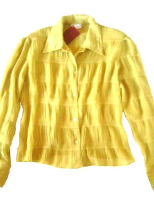 Легкая нежная блуза в лаймовом цвете, м и л