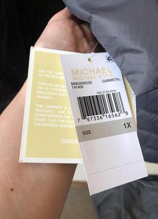 #135 легкий пуховик пуховое пальто парка michael kors