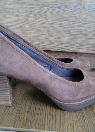 Замшеві туфлі tamaris2 фото
