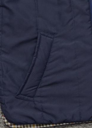 Barbour vintage вінтажна брендова безрукавка жилетка темно-синя стьогана р. s-m7 фото