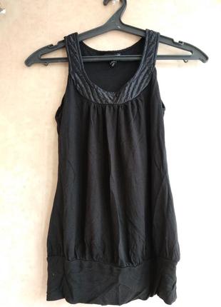 Майка xs чорна h&m