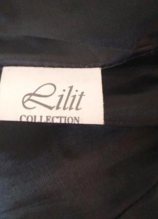 Классический брючный костюм lilit collection черный шерсть4 фото