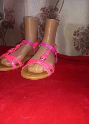 Яркие красочные босоножки сандалии3 фото