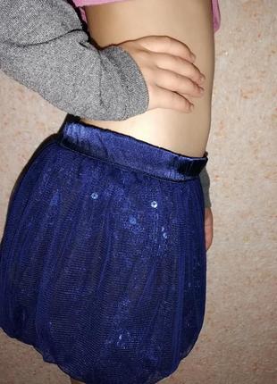Яркая юбка с паетками2 фото