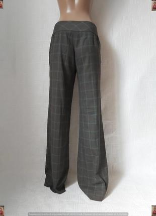 Фирменные orsay базовые стильные брюки/штаны в клетку на 32%вискоза,размер м-ка2 фото