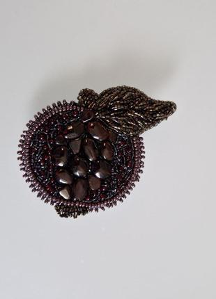 Брошь гранат 2